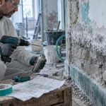 Traitement humidité des murs par injection contre les remontées capillaires confirmées