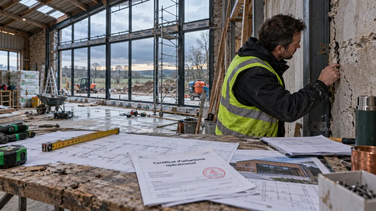 Hangar en maison : étude PLU avant plans et budget avant achat, certificat d’urbanisme.